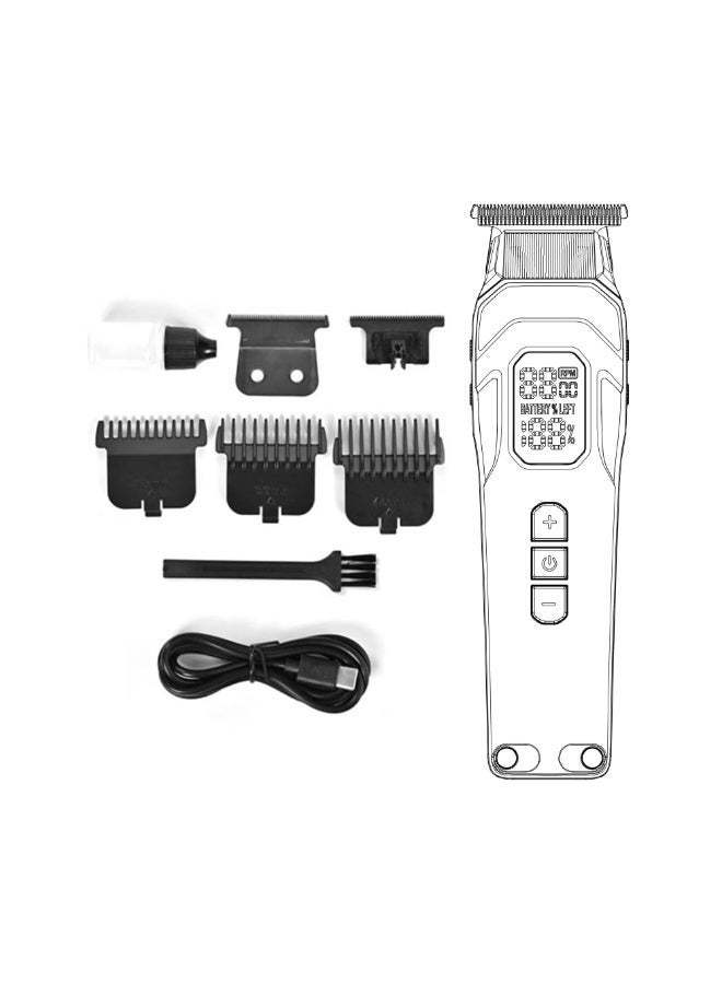 Globalstar High Speed Detail Hair Trimmer Machine -HC-2080 - Image 4